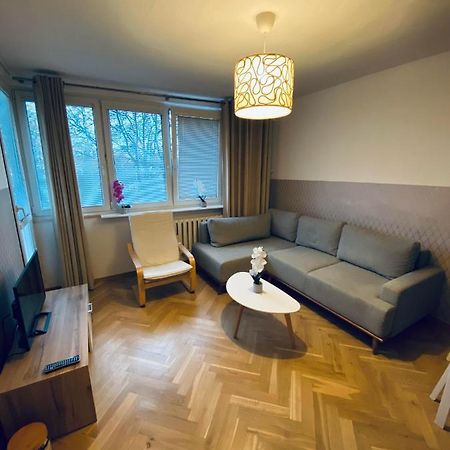 Clicktheflat Mila Center Apart Rooms Warschau Exterior foto